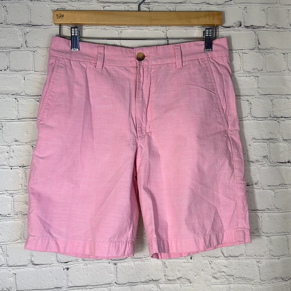 Vineyard Vines Mens Golf Breaker Short Pink Chino size 30